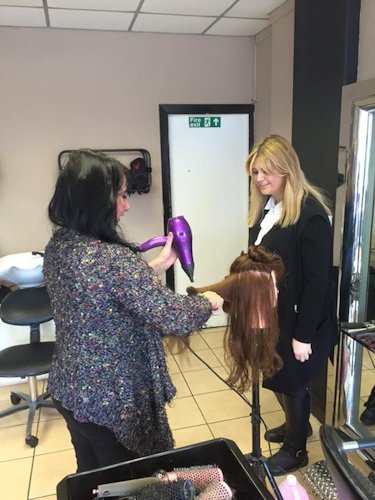Cheshire Hairdressing Students