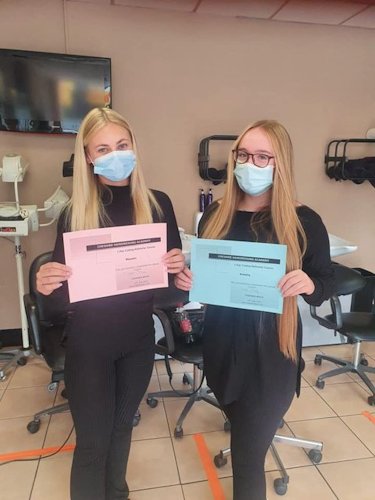 Cheshire Hairdressing Students