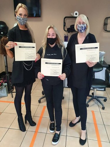 Cheshire Hairdressing Students