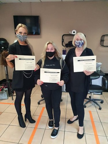 Cheshire Hairdressing Students